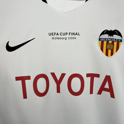 Valencia CF 03-04 Home Retro Jersey - Uefa Cup Final