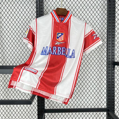 Atlético de Madrid 99-00 Home Retro Jersey