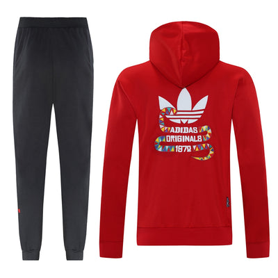 Adidas Originals Training Suit Collection - Hooded - Red