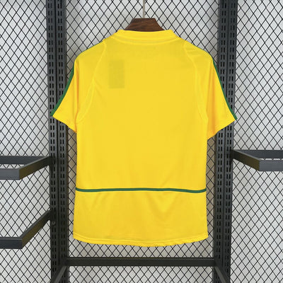 Brazil 2002 Home Retro Jersey