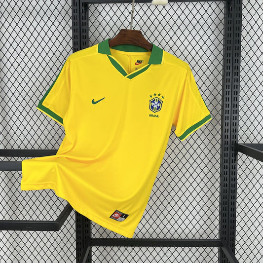 Brazil 1997 Home Retro Jersey