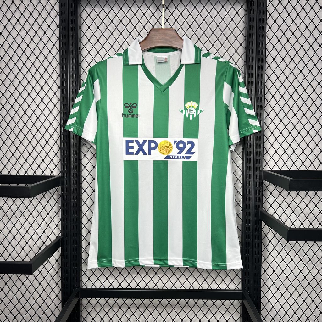 Real Betis 88-89 Home Retro Jersey