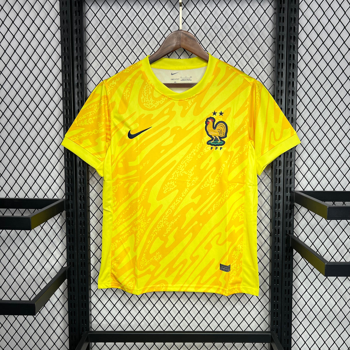 France 24-25 Yellow GK Shirt