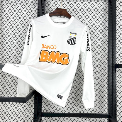 Santos FC 2011 Home Retro Jersey - Long Sleeve