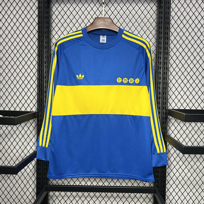 Boca Juniors 1981 Home Retro Jersey - Long Sleeve