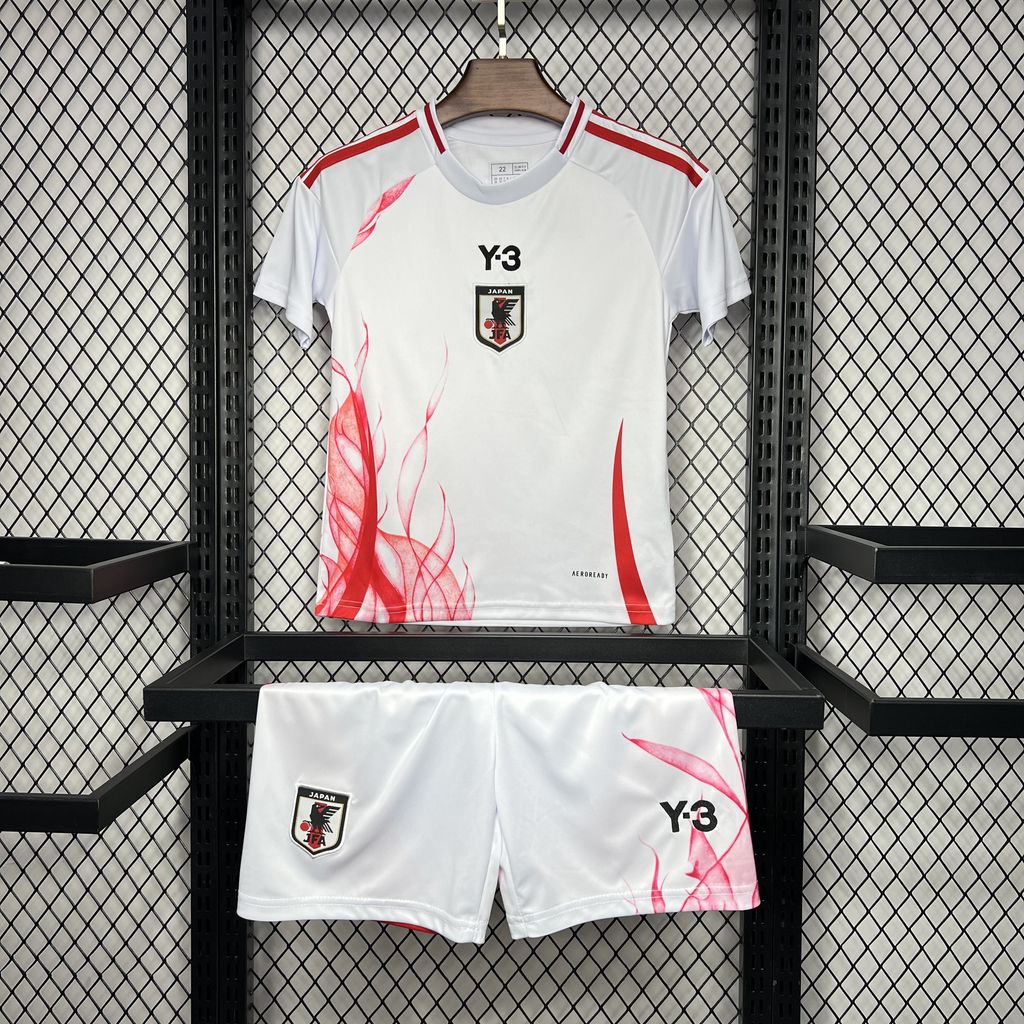 Japan 24-25 Y3 White Edition Kids Kit