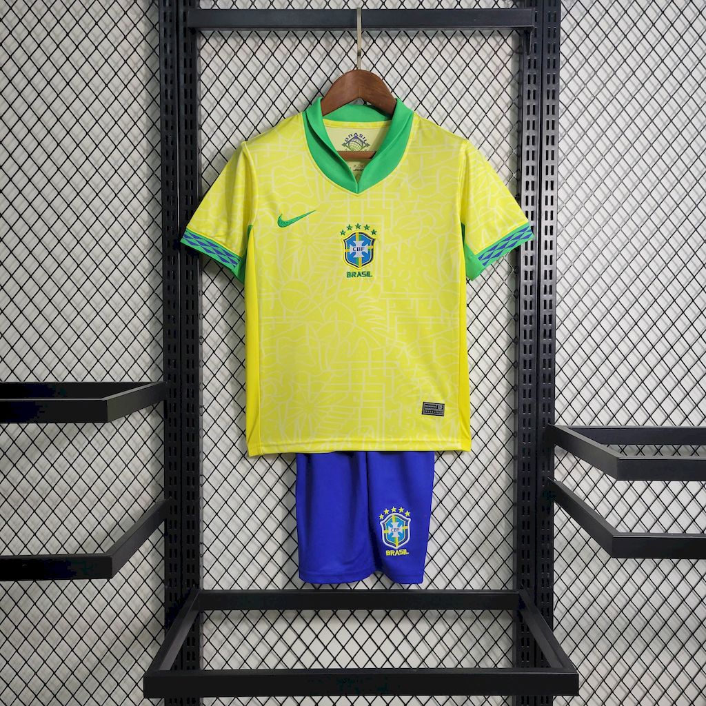 Brazil 24-25 Home Kids Kit