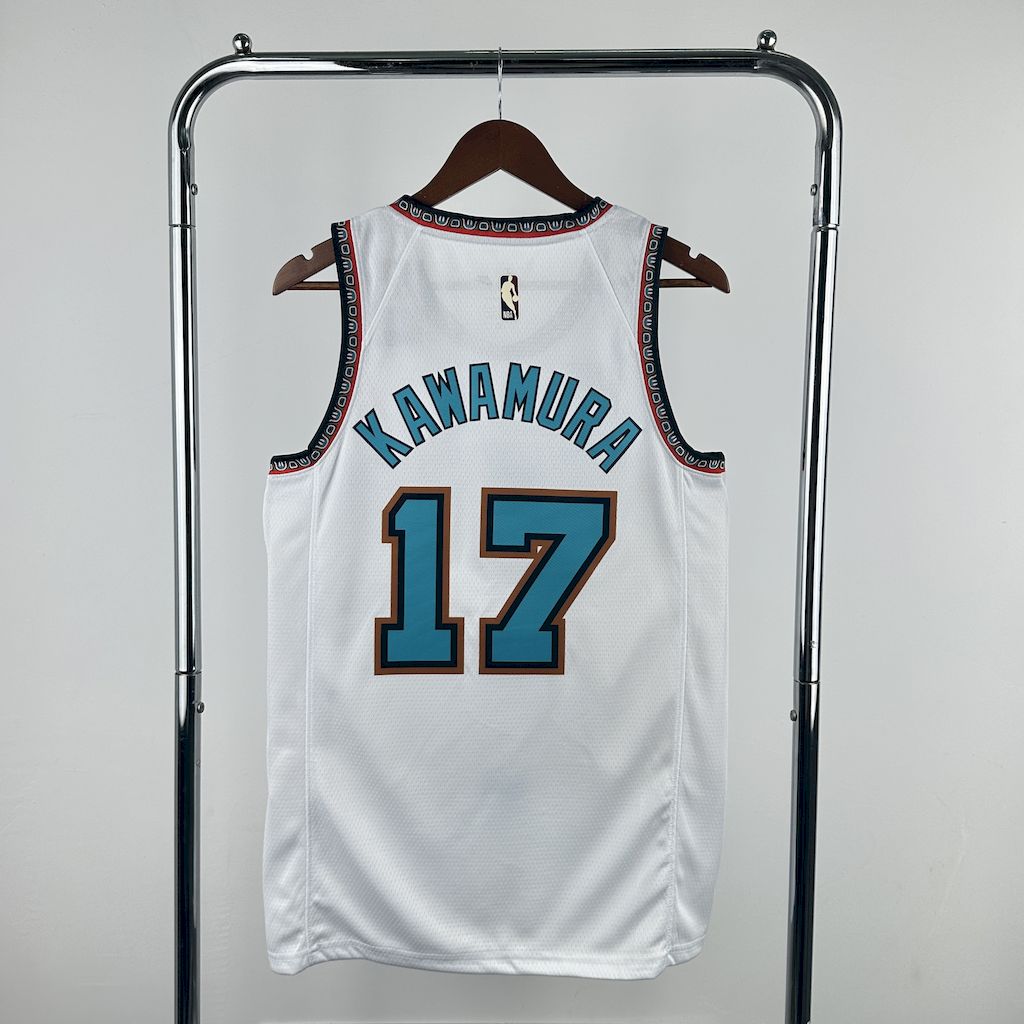 Memphis Grizzlies 24-25 Hardwood Classics - 17 Nakamura