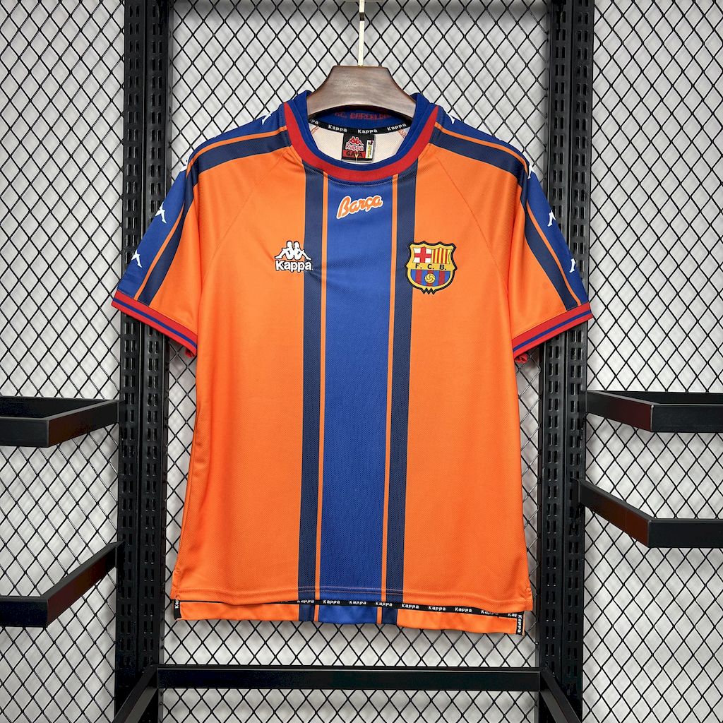 FC Barcelona 97-98 Away Retro Jersey