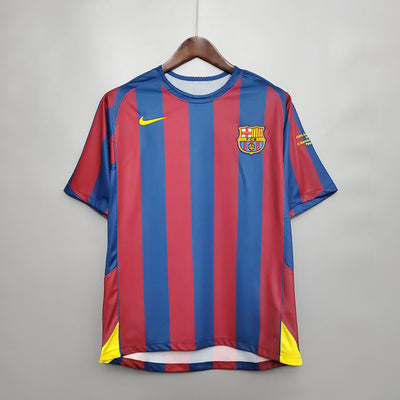 FC Barcelona 05-06 Home Retro Jersey - UCL Final