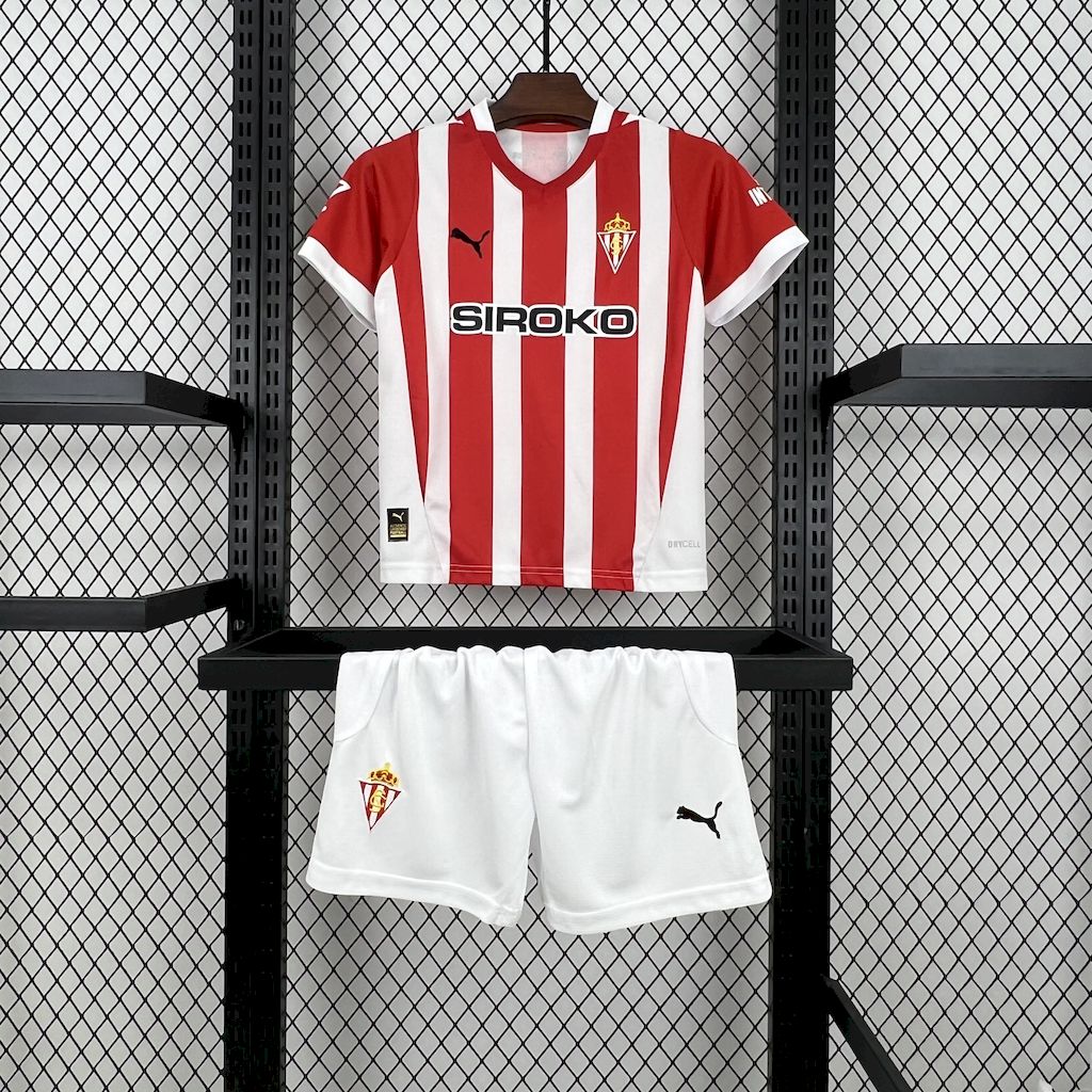 Sporting de Gijón 24-25 Home Kit