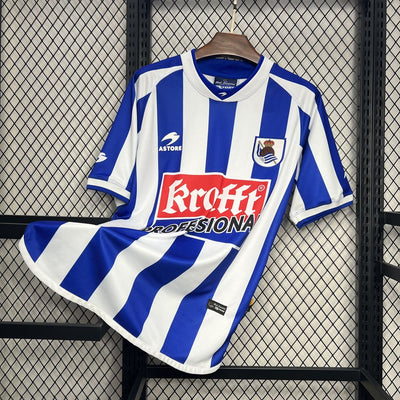 Real Sociedad 02-03 Home Retro Jersey