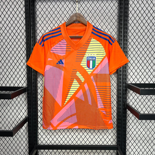 Camiseta de portero naranja de Italia 24-25