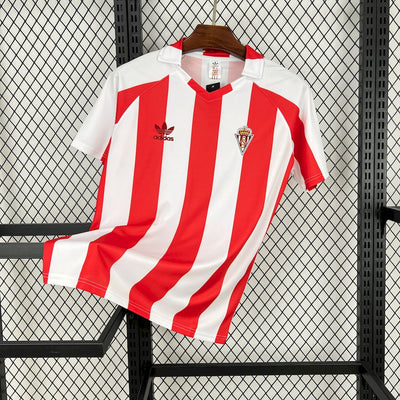 Sporting Gijón 80-81 Home Retro Jersey