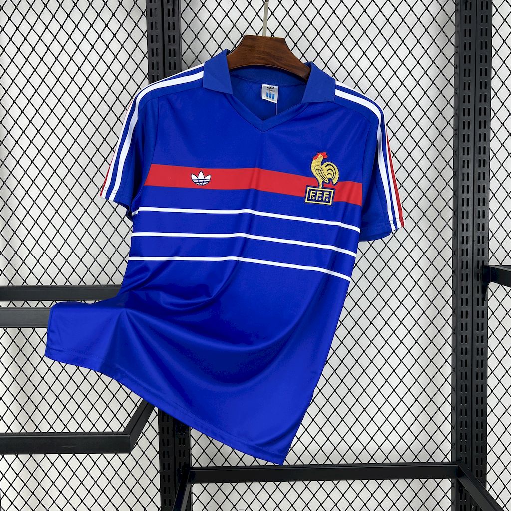 France 1984 Home Retro Jersey