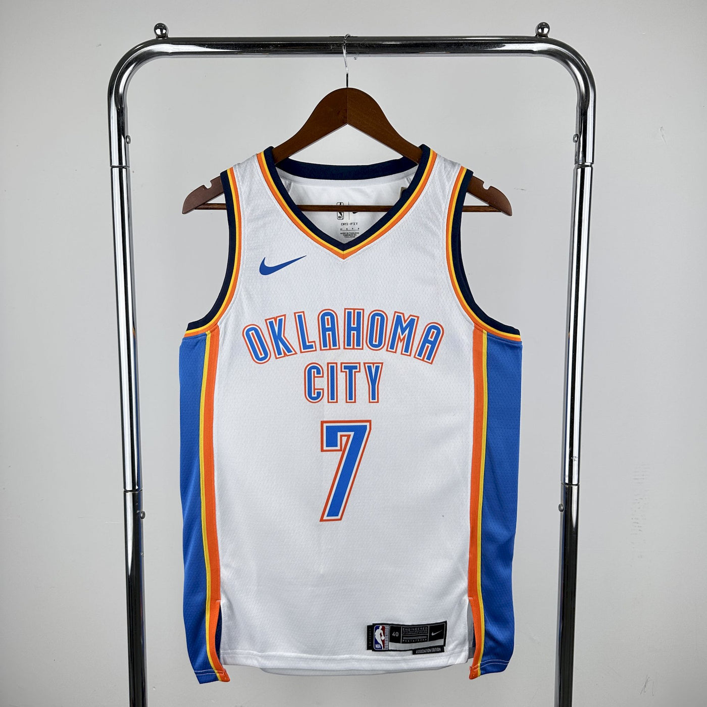 Oklahoma City Thunder 23-24 Icon Edition White - 7 Holmgren