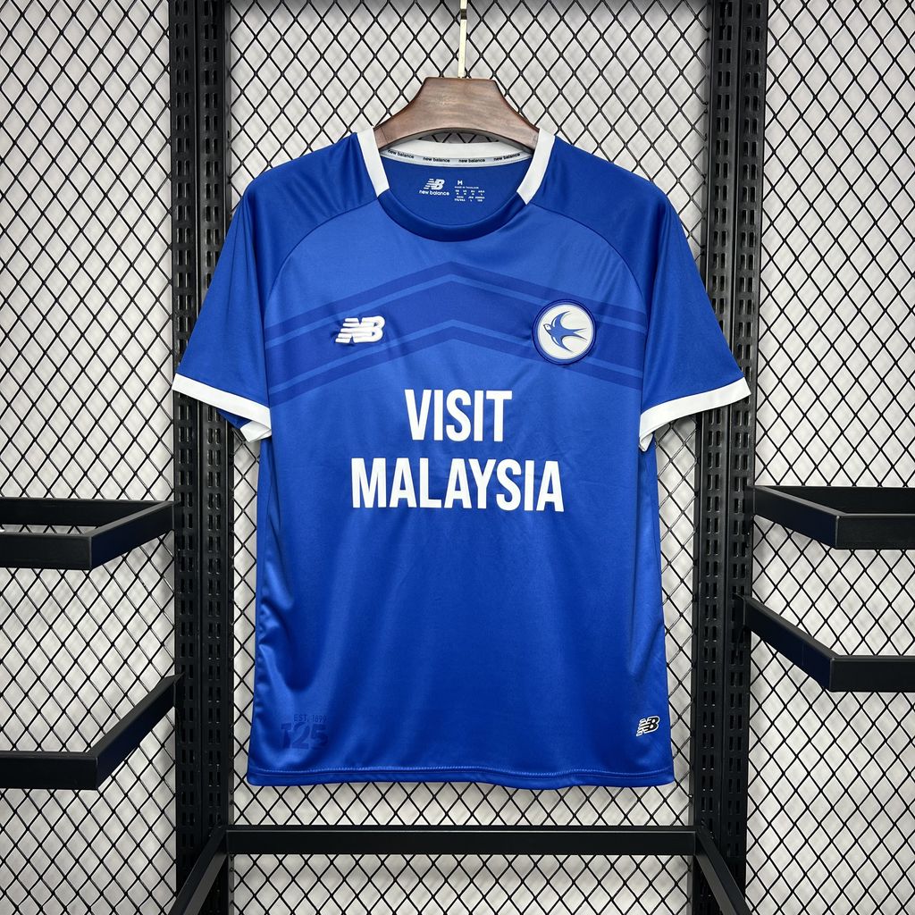 Camisa do Cardiff City FC 24-25 Home 