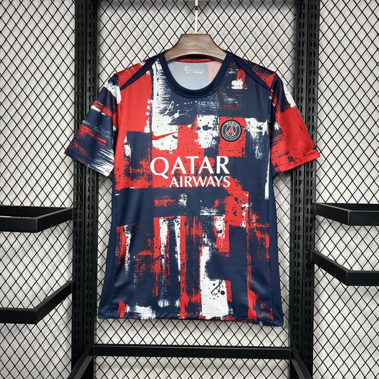 Camisa pré-jogo PSG 24-25