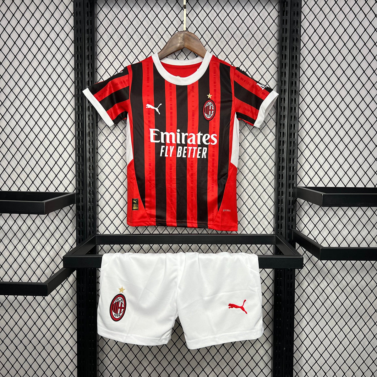 AC Milan 24-25 Home Kit (Kids)