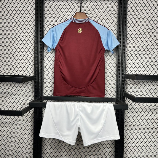 Aston Villa 24-25 Home Kit (Kids)