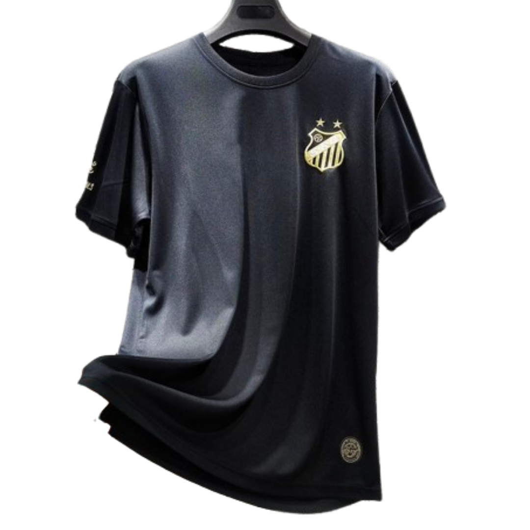 Santos FC 2025 (Pelé 1000 Edition Jersey - Black)