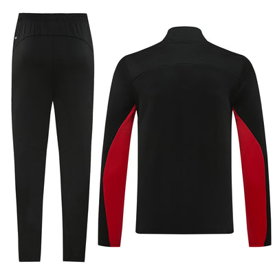 AC Milan 24/25 - Tracksuit - Black & Red - Adults