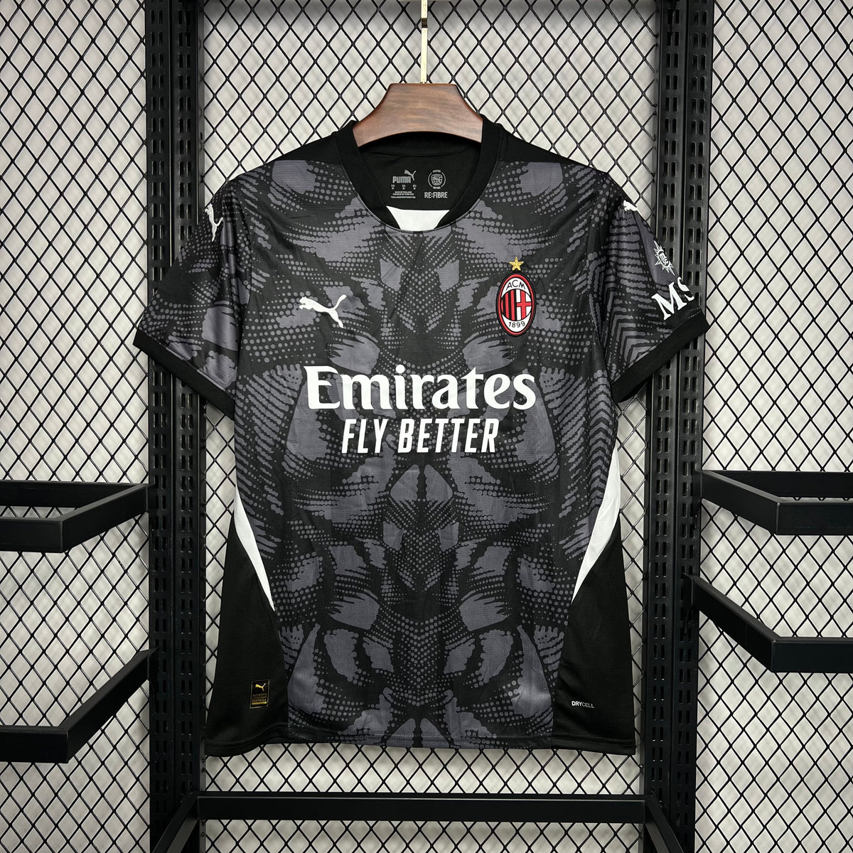 AC Milan 24-25 Black Goalkeeper Shirt