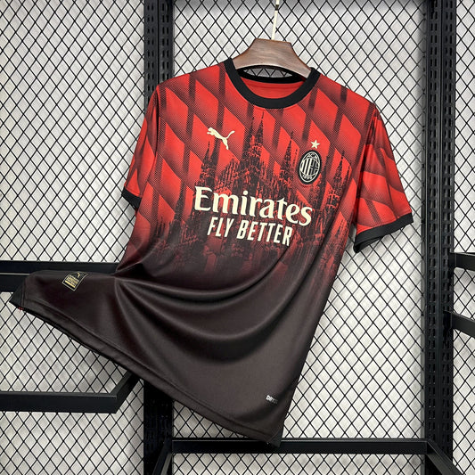 Camiseta del AC Milan edición catedral 24-25