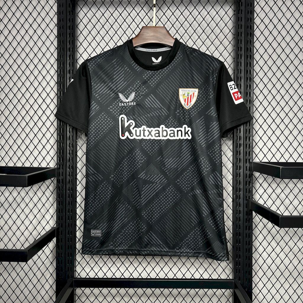 Camiseta de portero negra del Athletic Club 24-25