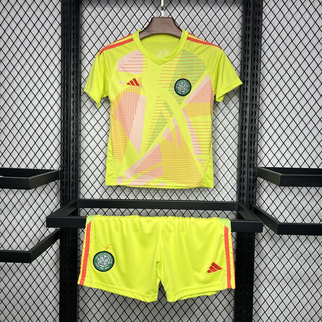 Celtic FC 24-25 Yellow GK Kit 