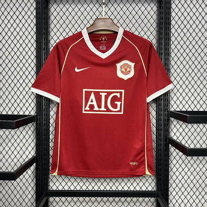 Manchester United 06-07 Home Retro Jersey