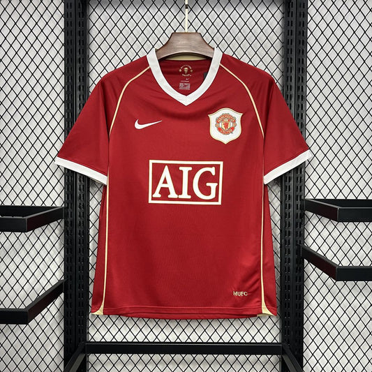 Manchester United 06-07 Home Retro Jersey