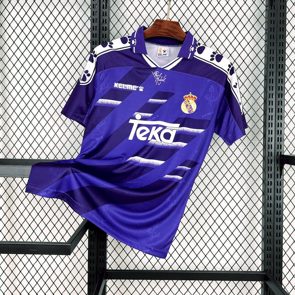 Real Madrid 95-96 Away Retro Jersey