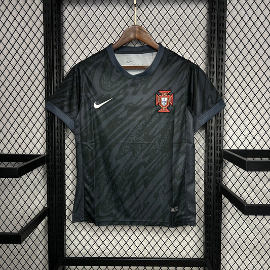 Portugal 24-25 Black GK Shirt