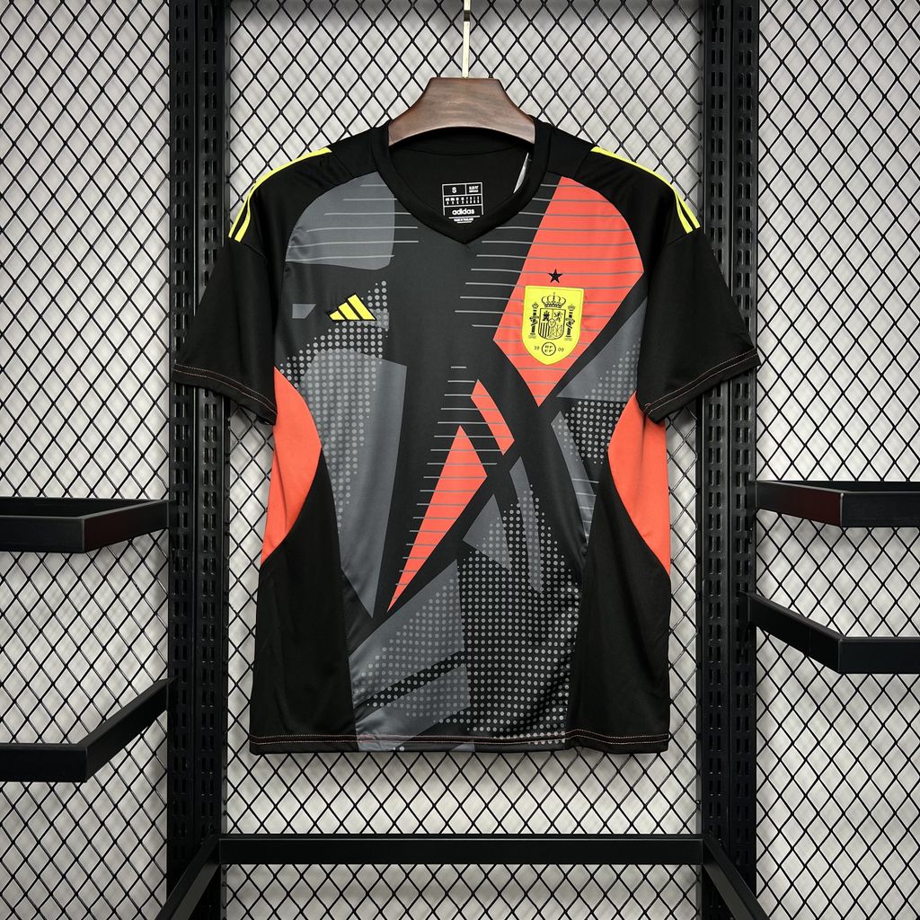 Camisa preta GK Espanha 24-25 