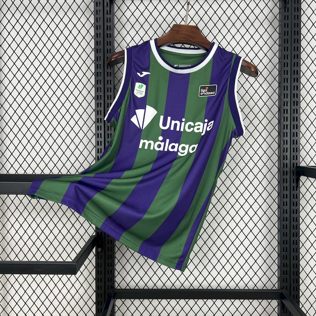 Unicaja de Málaga 24-25 Home Basketball Jersey