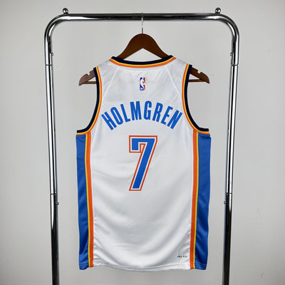 Oklahoma City Thunder 23-24 Icon Edition White - 7 Holmgren