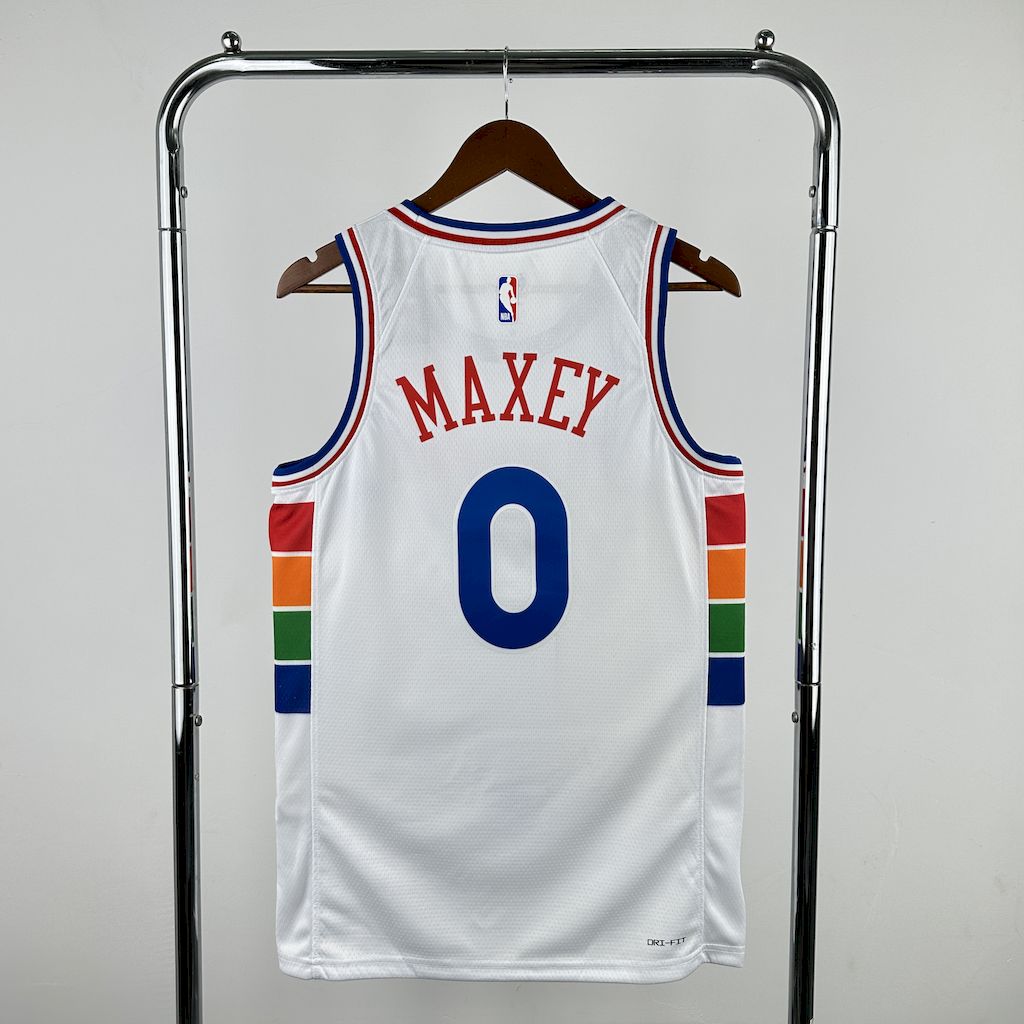 Philadelphia 76ers 24-25 City Edition - 0 Maxey