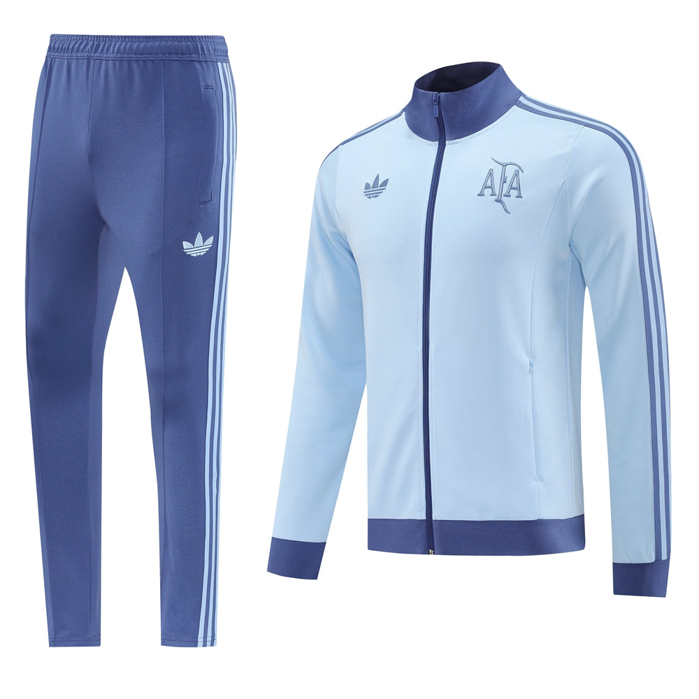 Argentina - Retro Tracksuit - Light Blue - Adults