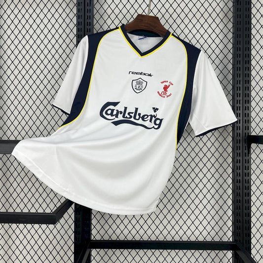 Liverpool FC 01-02 Away Retro Jersey - Super Cup