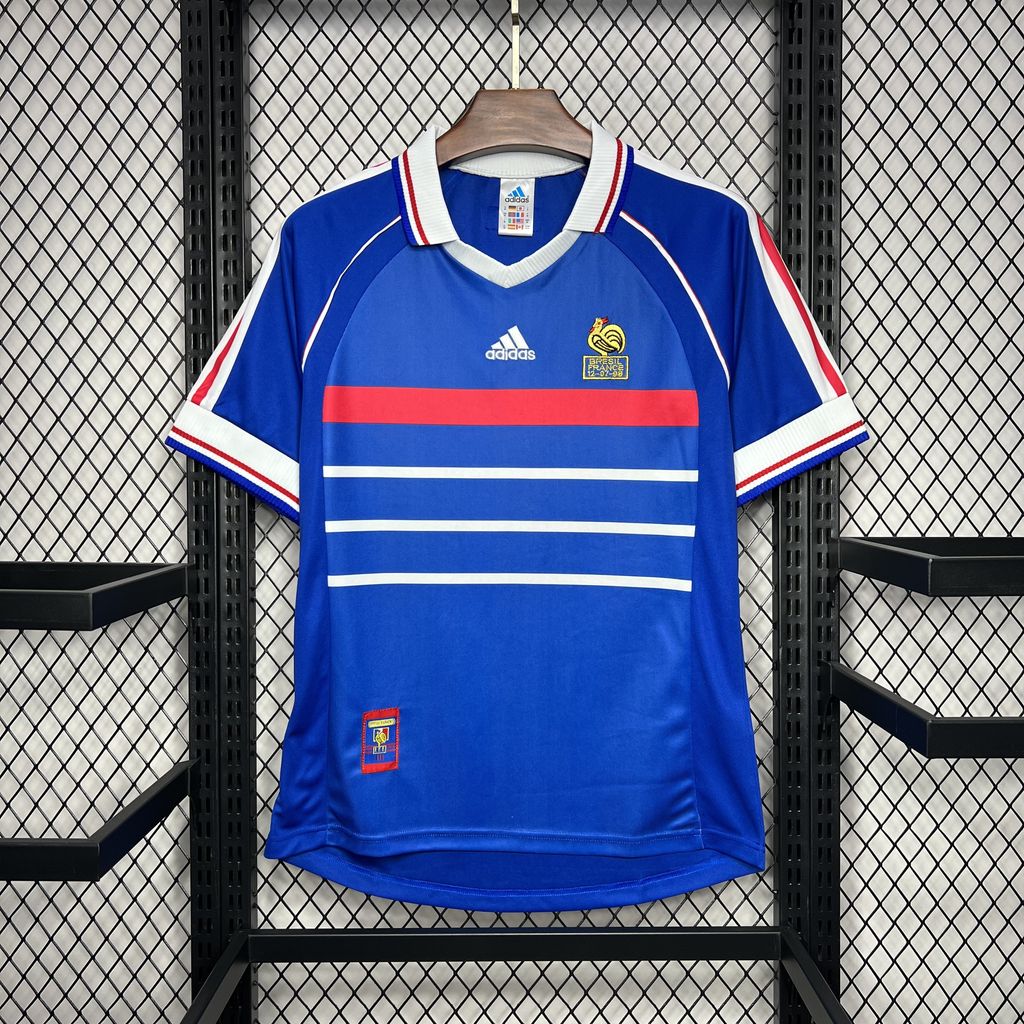 France 1998 Home Retro Jersey