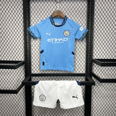 Manchester City 24-25 Home Kids Kit