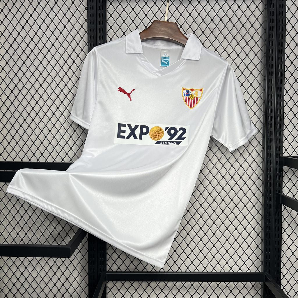 Sevilla FC 87-88 Home Retro Jersey