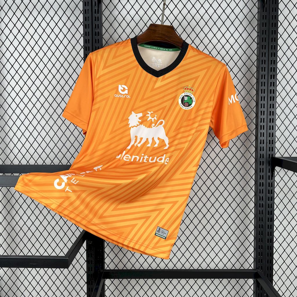 Racing de Santander 24/25 (Orange Goalkeeper Jersey)