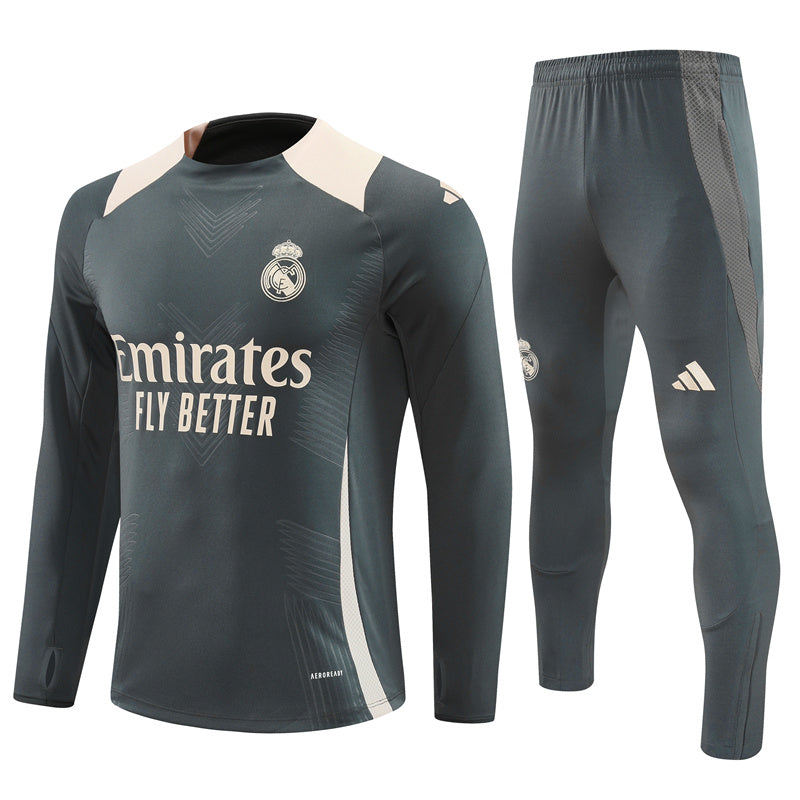 Real Madrid 24/25 - Training Suit - Grey - Adults