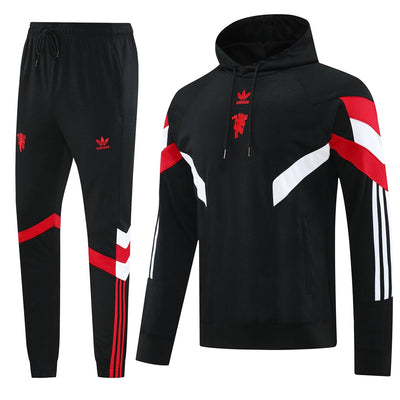 Manchester United 24/25 - Hooded Training Suit - Adults