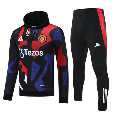 Manchester United 24/25 - Hooded Training Suit - Adults