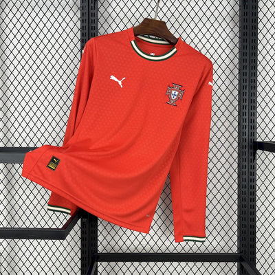 Portugal 25-26 (Home Jersey - Long Sleeve)