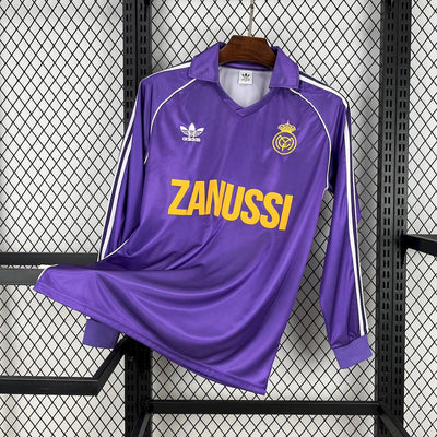 Real Madrid 84/85 - Third Retro Jersey - Long Sleeve