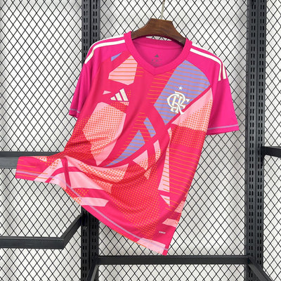 Flamengo 2025 (Pink Goalkeeper Jersey)